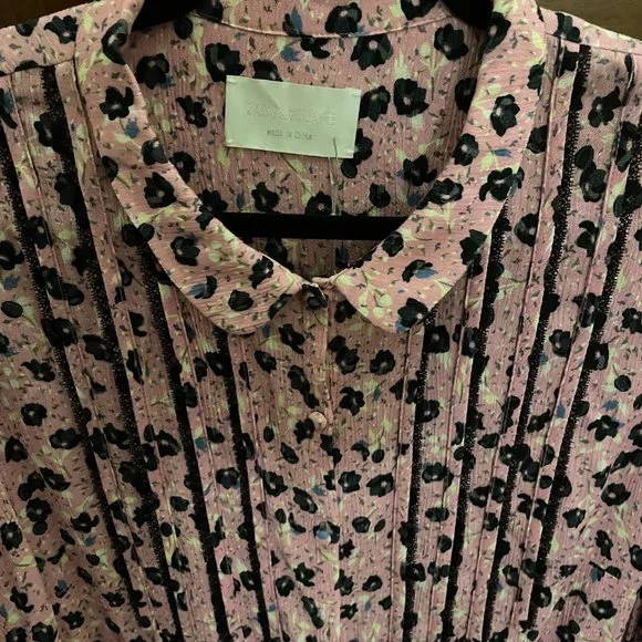 Zadig & Voltaire Raspail Print Dress Sz L NWT - Picture 3 of 6